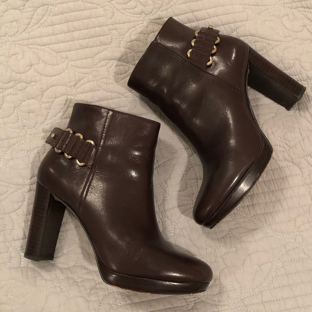 Brown Leather Boots